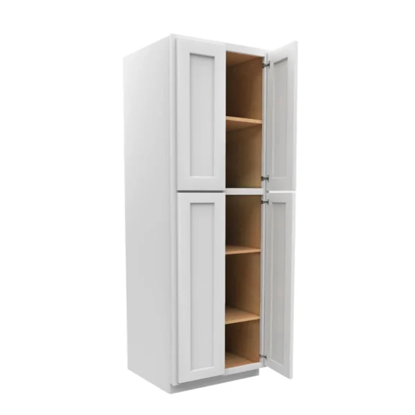 Pantry Cabinet 2 Door 4 Shelves 24" W x 84" H x 24" D